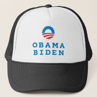 Casquette Verticale de logo d'Obama Biden "O" (couleur)