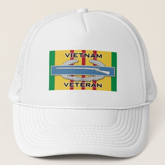 Casquette Vétéran de CIB Vietnam (Devant)