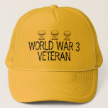 Casquette Vétéran de la guerre mondiale 3<br><div class="desc">Si la guerre mondiale 3 se produit toujours réellement,  il peut ne pas y avoir tous les survivants pour acheter des casquettes. Est-ce qu'ainsi,  pourquoi ne pas utiliser ce casquette avant un événement qui a se produire encore,  et (espoir d'I) peut ne jamais se produire ?</div>