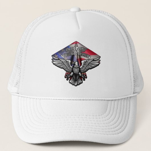 Casquette Vétéran de l'armée (Devant)