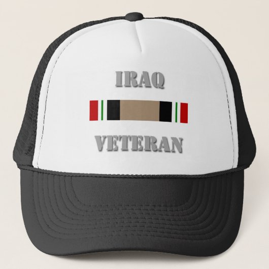 CASQUETTE VÉTÉRAN DE L'IRAK (Devant)