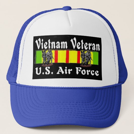 CASQUETTE VÉTÉRAN DU VIETNAM DE L'ARMÉE DE L'AIR (Devant)