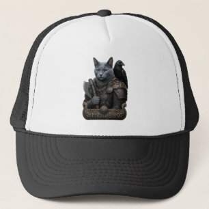 Casquette Vétéran Odin, chat bleu russe