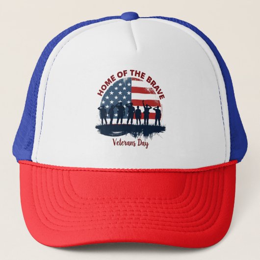 Casquette Veterans Day Patriotic Tee (Devant)