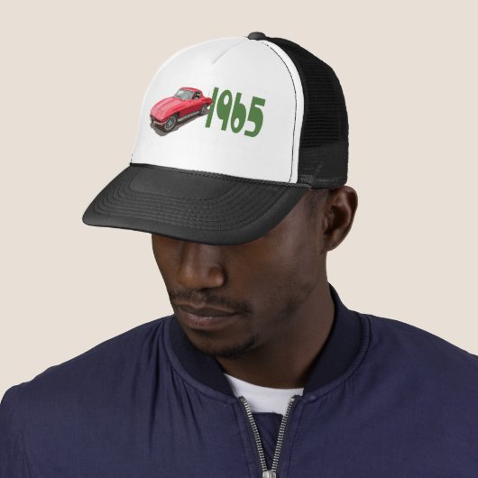 Casquette Vette65 (En situation)