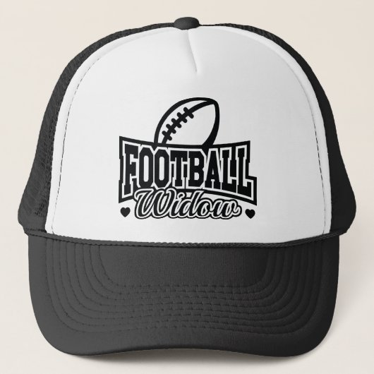 Casquette Veuve de football (Devant)