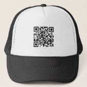 Casquette Veux-Tu M'Épouser ? Code QR (Devant)