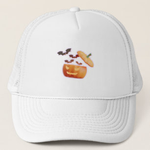 Casquette Vibes citrouilles et chauves-souris - Style Hallow