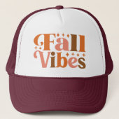Casquette Vibes d'automne (Devant)