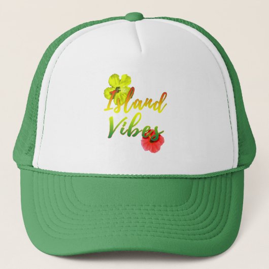Casquette Vibes de l'île (Devant)