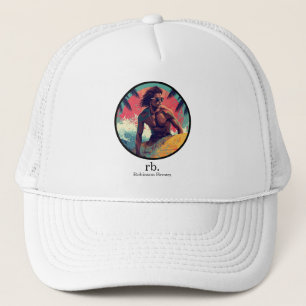 Casquette Vibes de surf modernes d'été Nom personnalisé surf