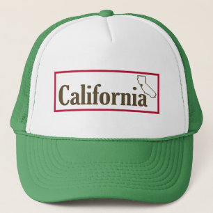Casquette Vibes d'État d'or Iconique de Californie ensoleill