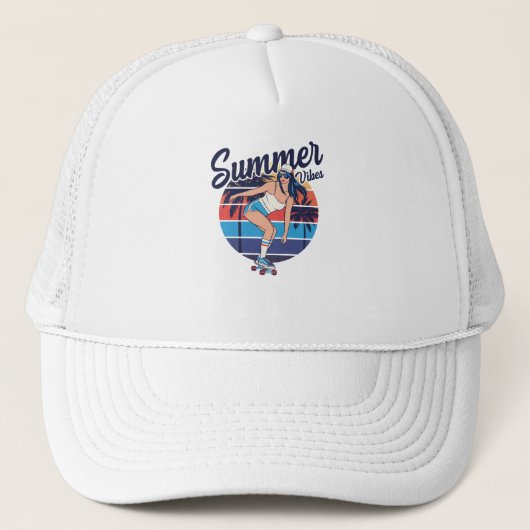 Casquette Vibes d'été (Devant)