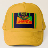 Casquette Vibrant USA Change : une déclaration audacieuse (Devant)