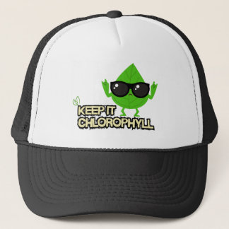 Casquette Vibrations Chlorophylle—Feuille en Lunettes de Sol