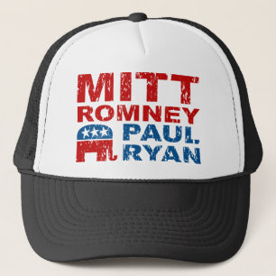 Casquette Victoire de vote de course de Romney Ryan