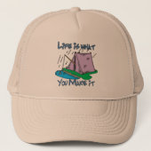 Casquette Vie du camping (Devant)