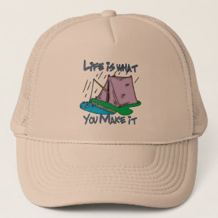 Casquette Vie du camping