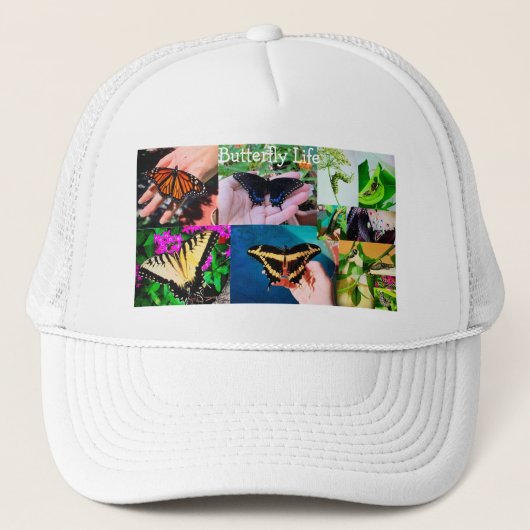 Casquette Vie papillon (Devant)