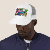 Casquette Vie papillon (En situation)