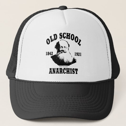 Casquette Vieille école  --  Peter Kropotkin (Devant)