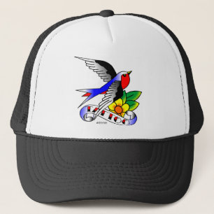 Casquette Vieille hirondelle de tatouage de Skool