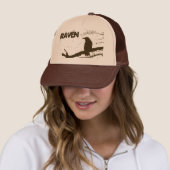 Casquette Vieux Corbeau sur l'arbre (En situation)