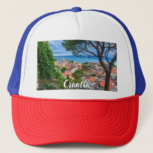 Casquette Ville croate d'Omis (Devant)