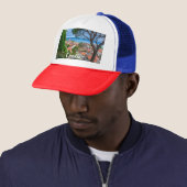 Casquette Ville croate d'Omis (En situation)