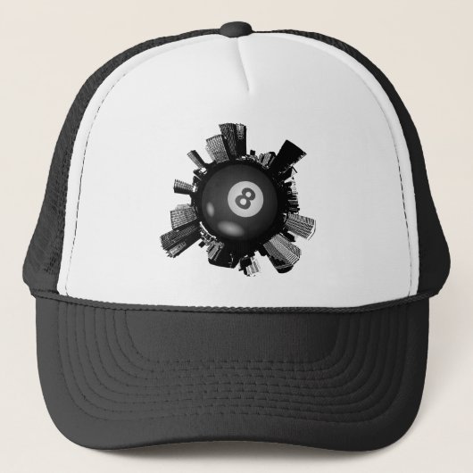 Casquette Ville de billard (Devant)