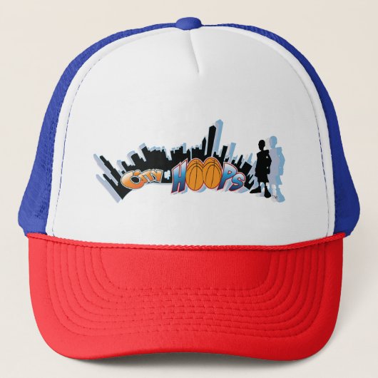Casquette Ville De Hoops Trucker chapeau (Devant)