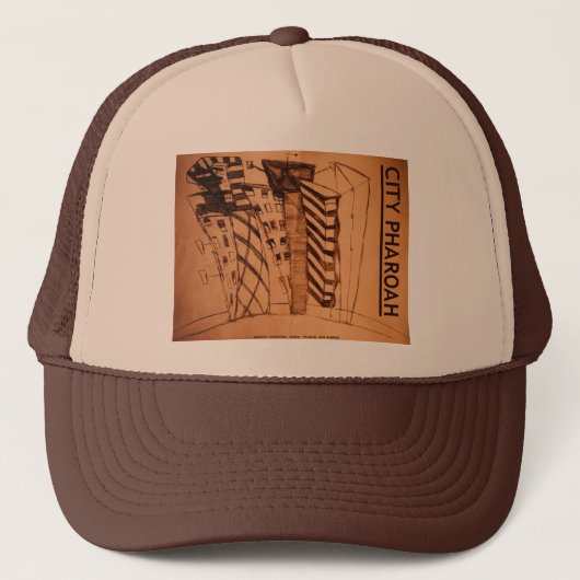 CASQUETTE VILLE PHAROAH (Devant)