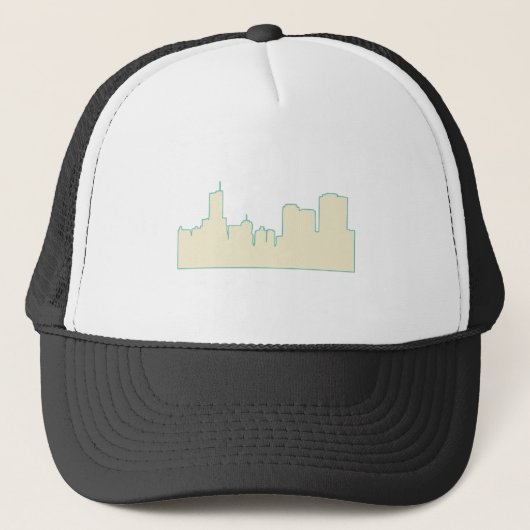 Casquette Ville Scape de Chicago (Devant)