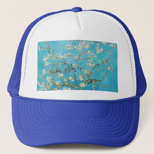 Casquette Vincent van Gogh - Fleur d'amandes (Devant)