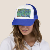 Casquette Vincent Van Gogh - Irises (En situation)