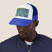 Casquette Vincent Van Gogh - Irises (En situation)
