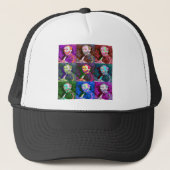 Casquette Vincent van Gogh Pop Art Trucker Chapeau (Devant)