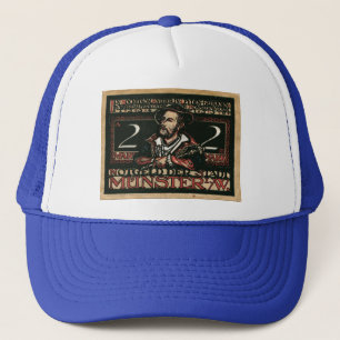 Casquette Vintage 1921 2 Mark Notgeld Bonnet Trucker Chapeau