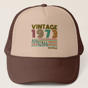 Casquette Vintage 1970 - Toutes les pièces originales (surto