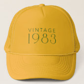 Casquette vintage 1983 (Devant)