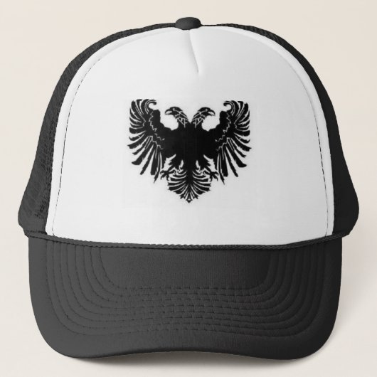 Casquette vintage albanais d'Eagle (Devant)