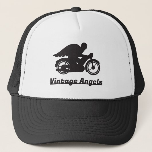 Casquette Vintage Angels - club de moto (Devant)