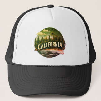 Casquette Vintage California Scenic T-Shirt | Nature Graphic