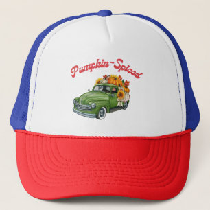Casquette Vintage Citrouille épicé esthétique Retro Vibe