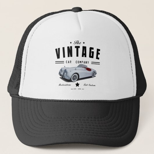 Casquette Vintage Classic Car Company (Devant)