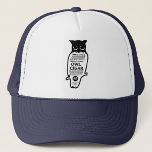 Casquette vintage de cigares de hibou de tempête