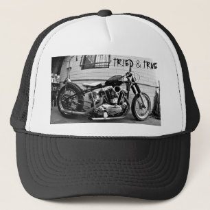 Casquette vintage de couperet de Harley Ironhead