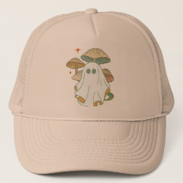 Casquette Vintage de fantôme de champignons