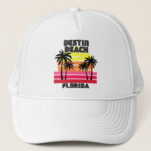 Casquette Vintage Destin Beach Floride (Devant)