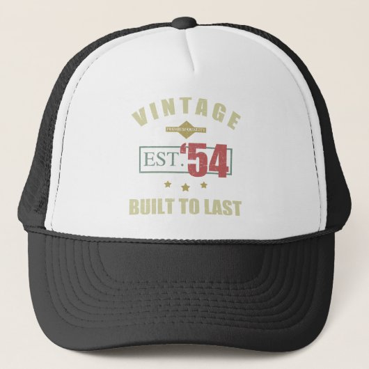 Casquette Vintage Est. 1954 70e anniversaire (Devant)